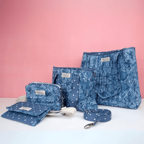 BERNYC BLUE  –   Set of 4